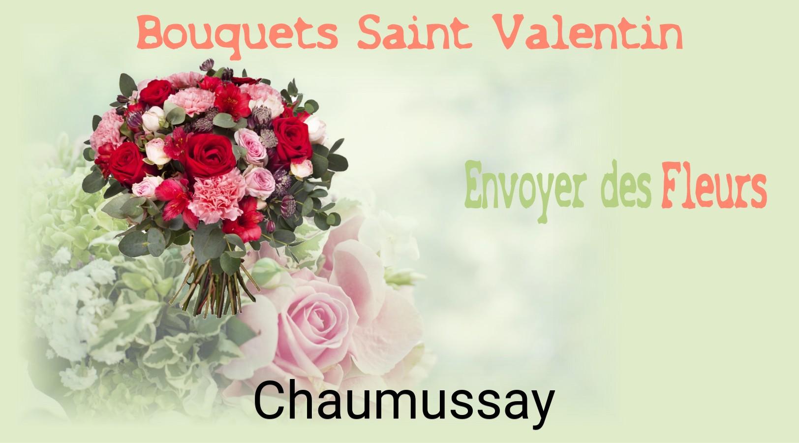 Roses de Saint-Valentin livrées à Chaumussay